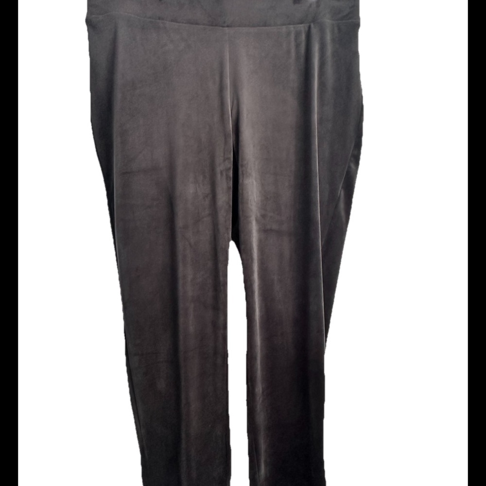 J.JILL Women’s PURE JILL Dark Gray Velour 2-pc Lagenlook Lounging Set Sz 2X NWT - Picture 3 of 10